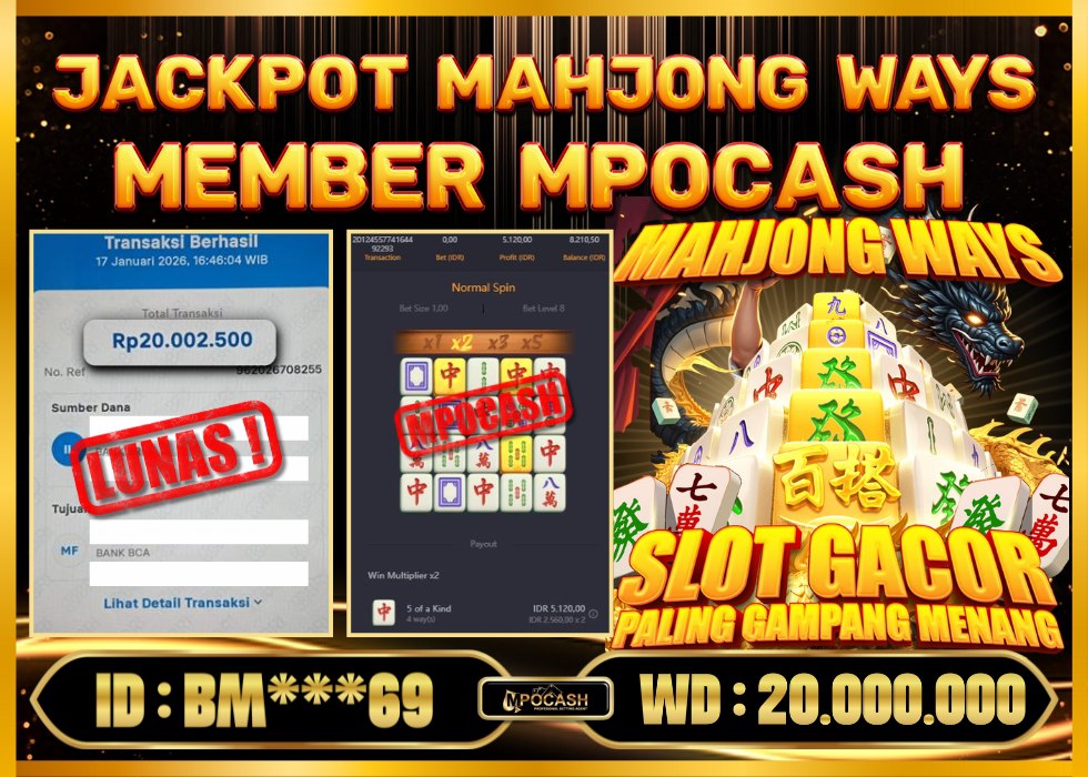 MPOCASH JACKPOT MAHJONG WAYS