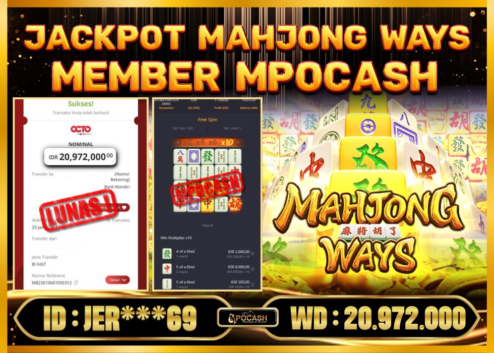 MPOCASH JACKPOT MAHJONG WAYS