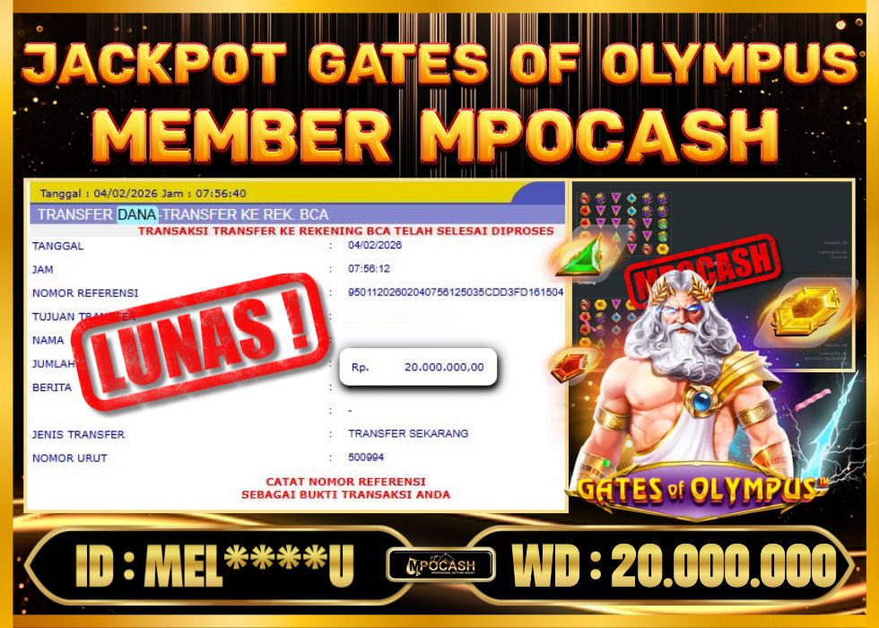 MPOCASH JACKPOT GATES OF OLYMPUS