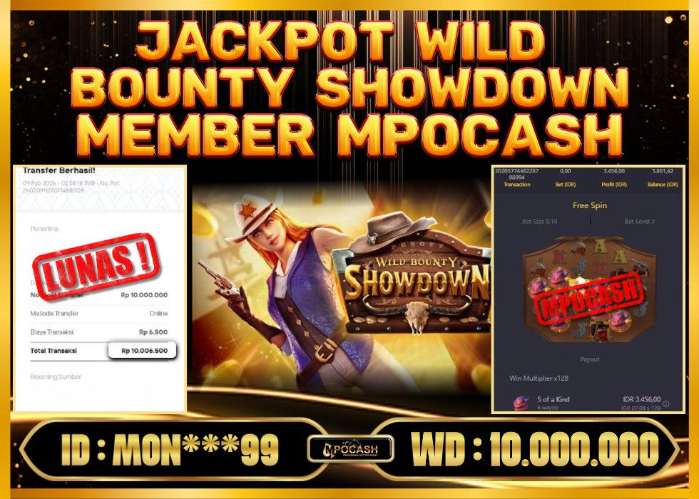 MPOCASH JACKPOT WILD BOUNTY SHOWDOWN