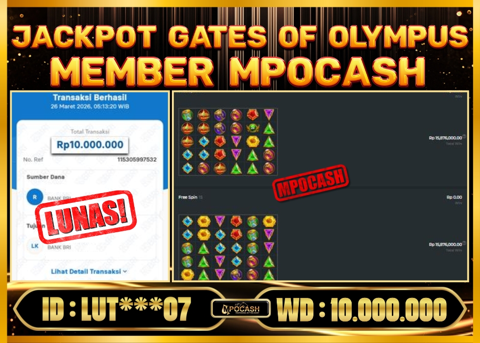 MPOCASH JACKPOT GATES OF OLYMPUS